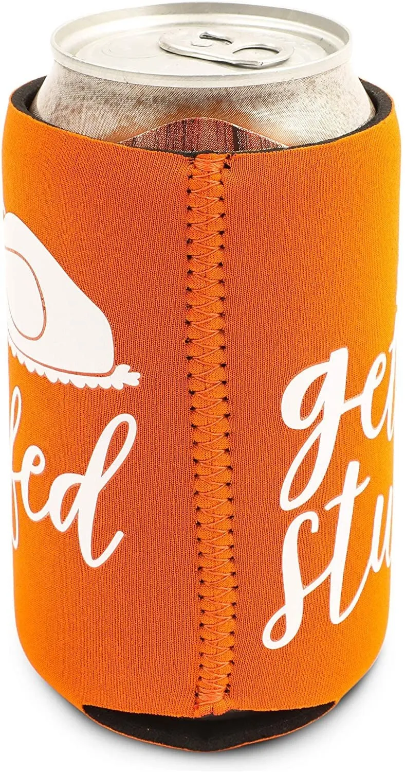 12 oz Thanksgiving Neoprene Can Cooler Sleeves for Soda, Beer, Beverages (12 Pack)