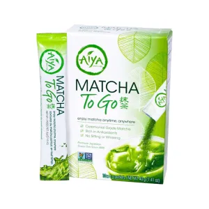 Aiya - Matcha to Go Sticks, 1.41 Oz