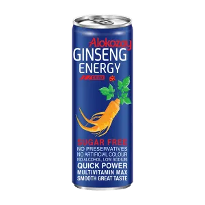 ALOKOZAY GINSENG SUGAR FREE ENERGY DRINK 250ML