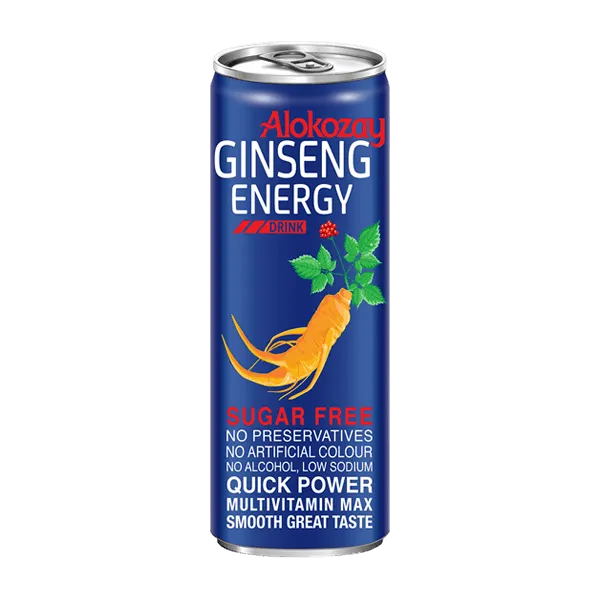 ALOKOZAY GINSENG SUGAR FREE ENERGY DRINK 250ML