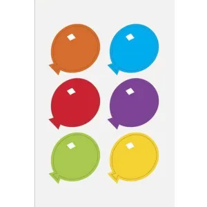 Balloons Cling Drink Markers, 6ct