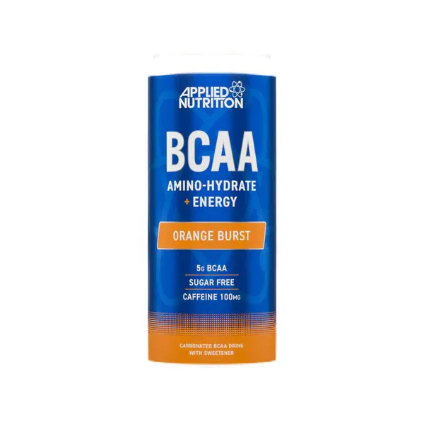 BCAA   Caffeine Drink Can Orange Burst 330 Milliliters