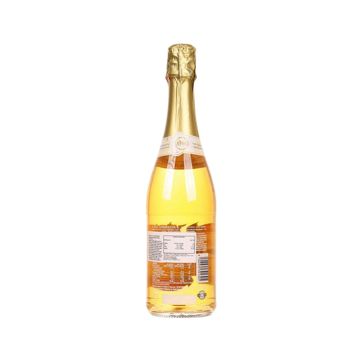 BEL NORMANDE Sparkling White Grape & Peach Spritzer  (750mL)