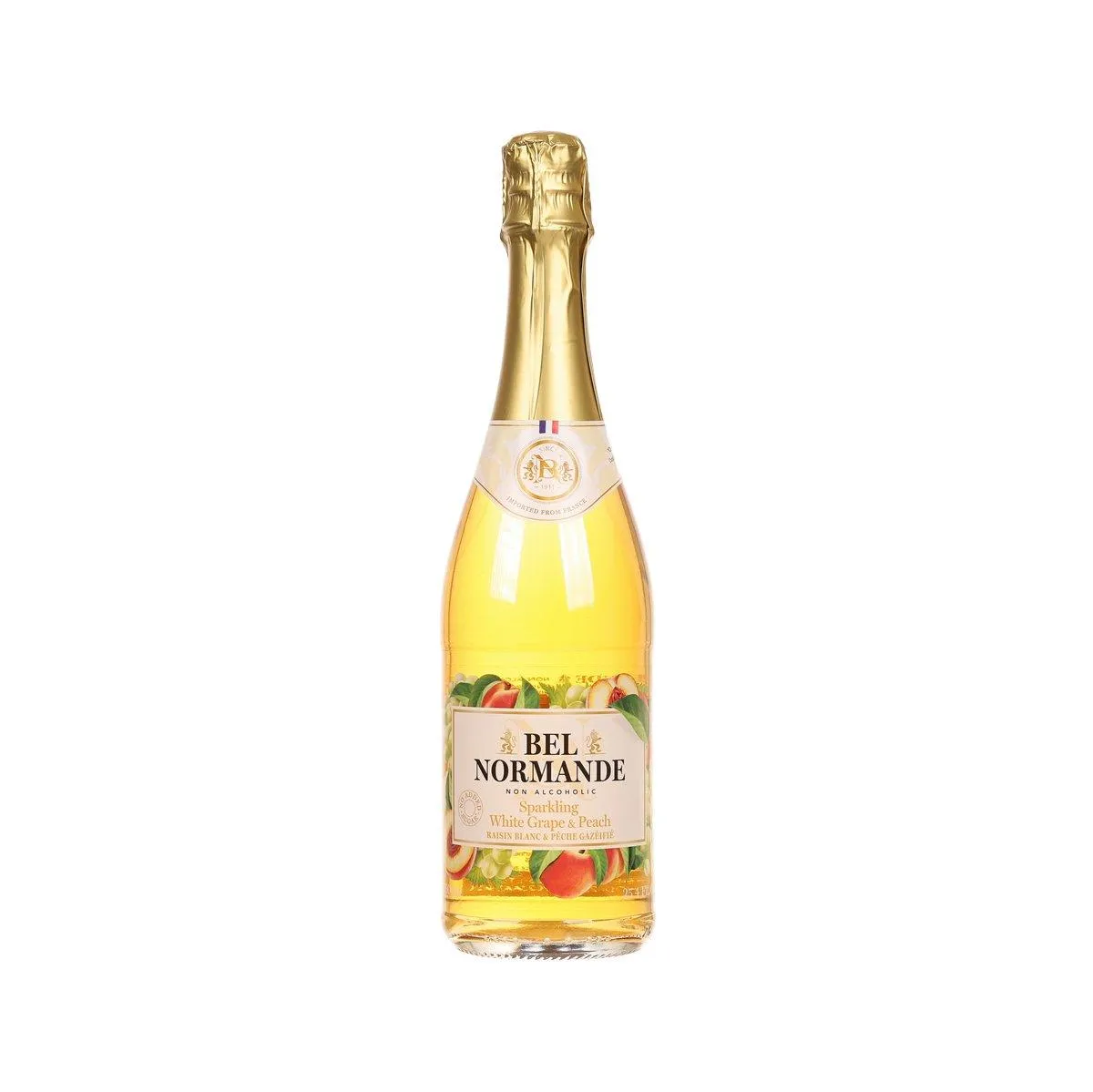 BEL NORMANDE Sparkling White Grape & Peach Spritzer  (750mL)