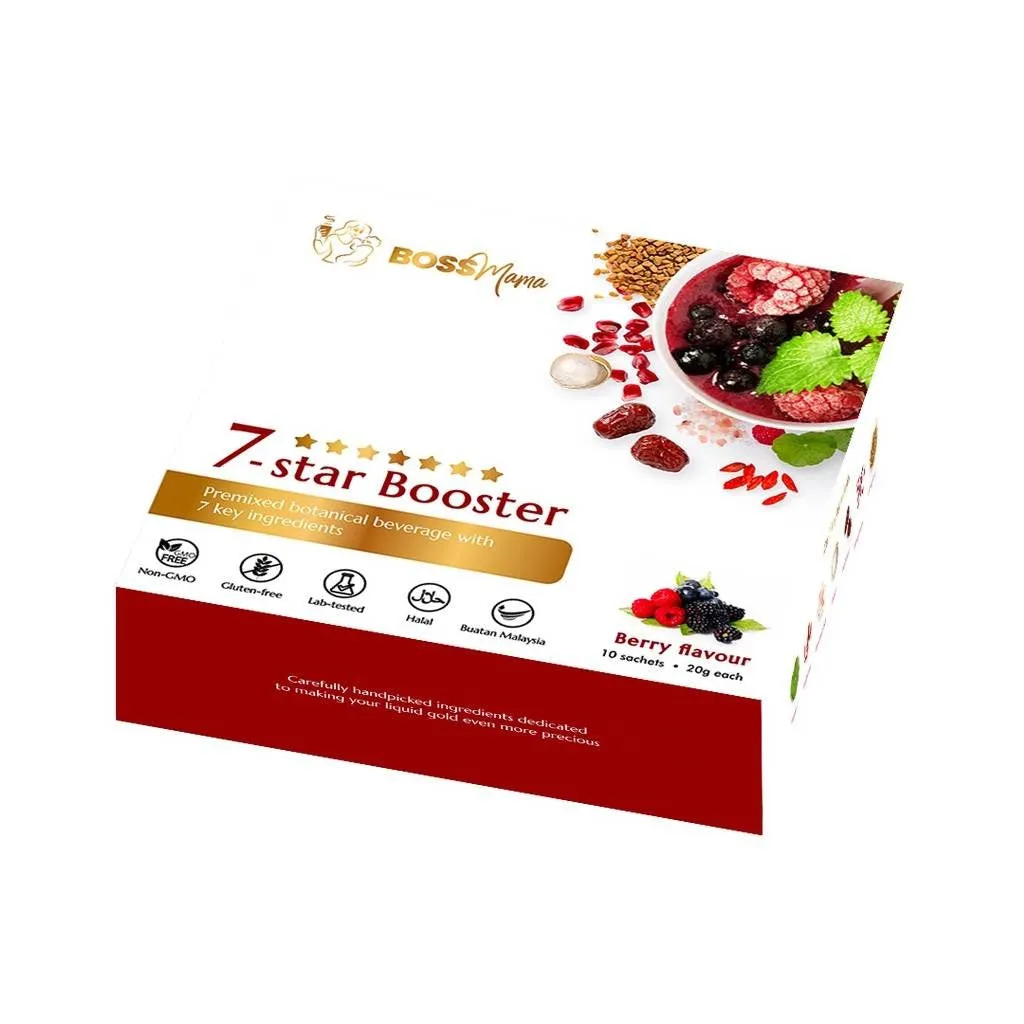 Boss Mama 7 Star Milk Booster (Berry)