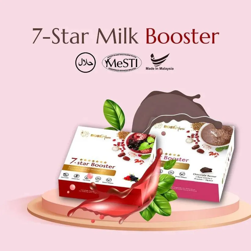 Boss Mama 7 Star Milk Booster (Berry)