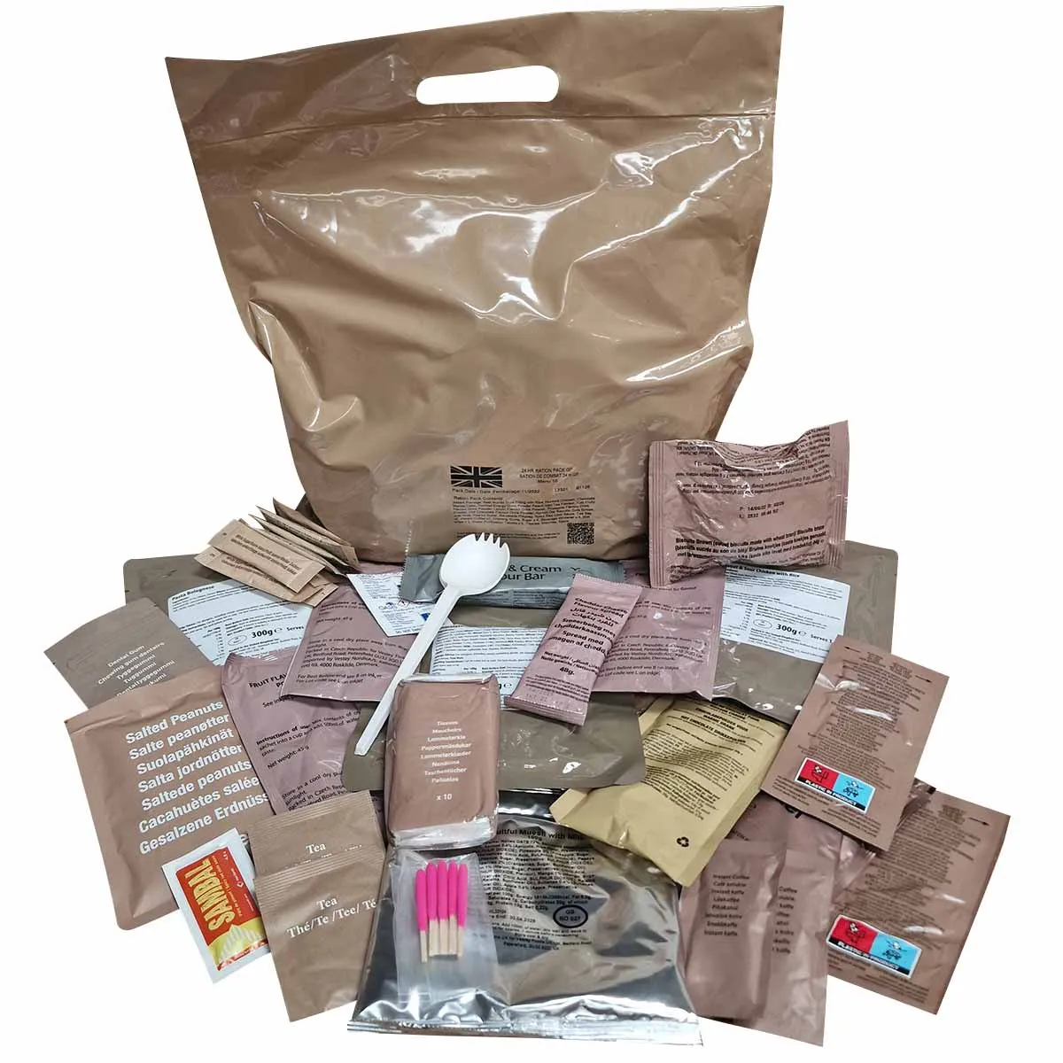 British Army 24 Hour Operational Ration Pack - Menu 4