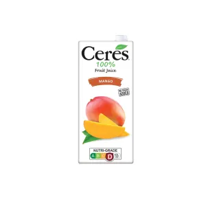 Ceres Mango Fruit Juice No Sugar Added 1000 ml – Pure, Sugar-Free & Healthy Mango Drink