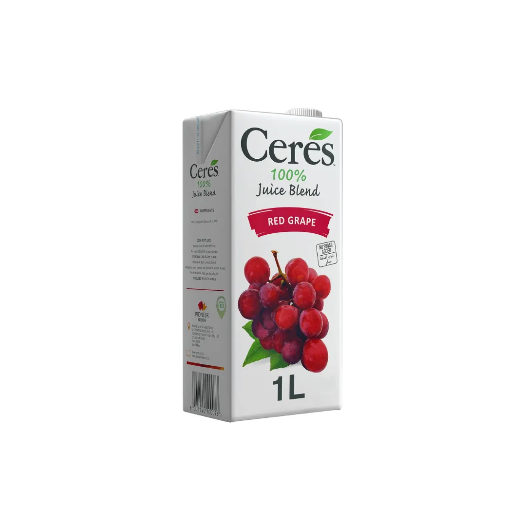 Ceres Red Grape Fruit Juice No Sugar Added 1000ml – Healthy, Natural Drink