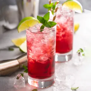 Cherry Black Tea Tonic