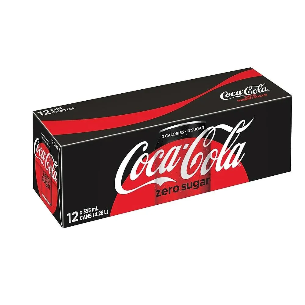 COKE ZERO 355ML 12CANS