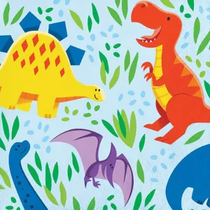 Dinosaur Friends Beverage Napkins 16ct 2ply