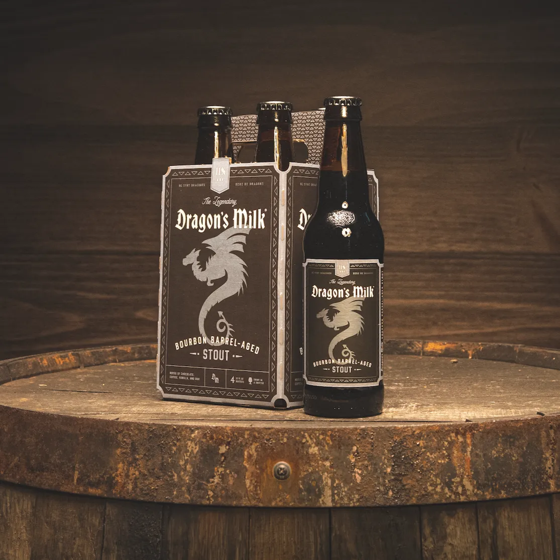 Dragon's Milk Bourbon Barrel-Aged Stout (4-pack)