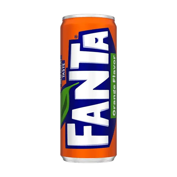 FANTA ORANGE FLAVOUR CAN 250ML