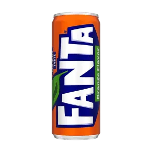 FANTA ORANGE FLAVOUR CAN 250ML