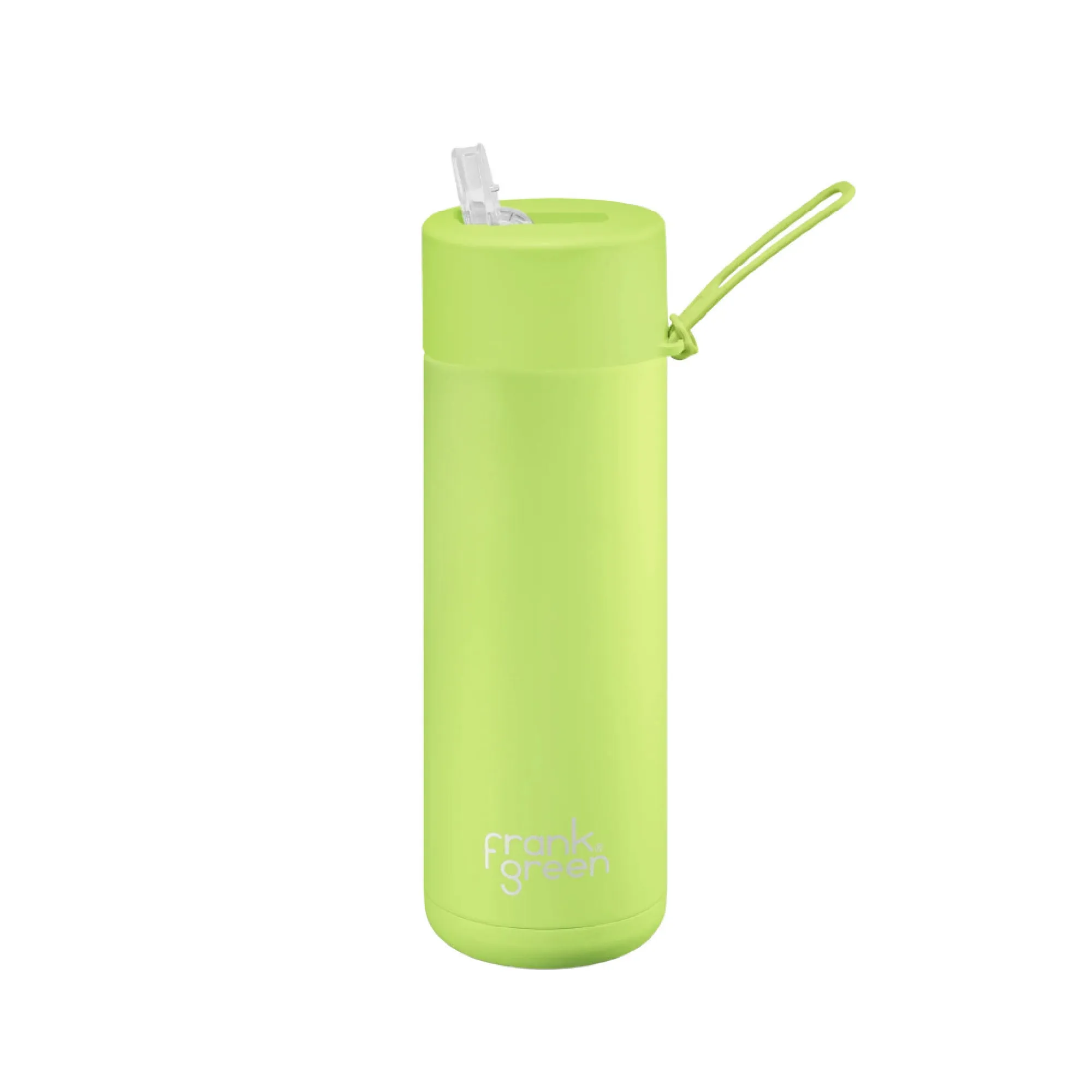 Frank Green Insulated Drink Bottle 595ml - Pistachio Green