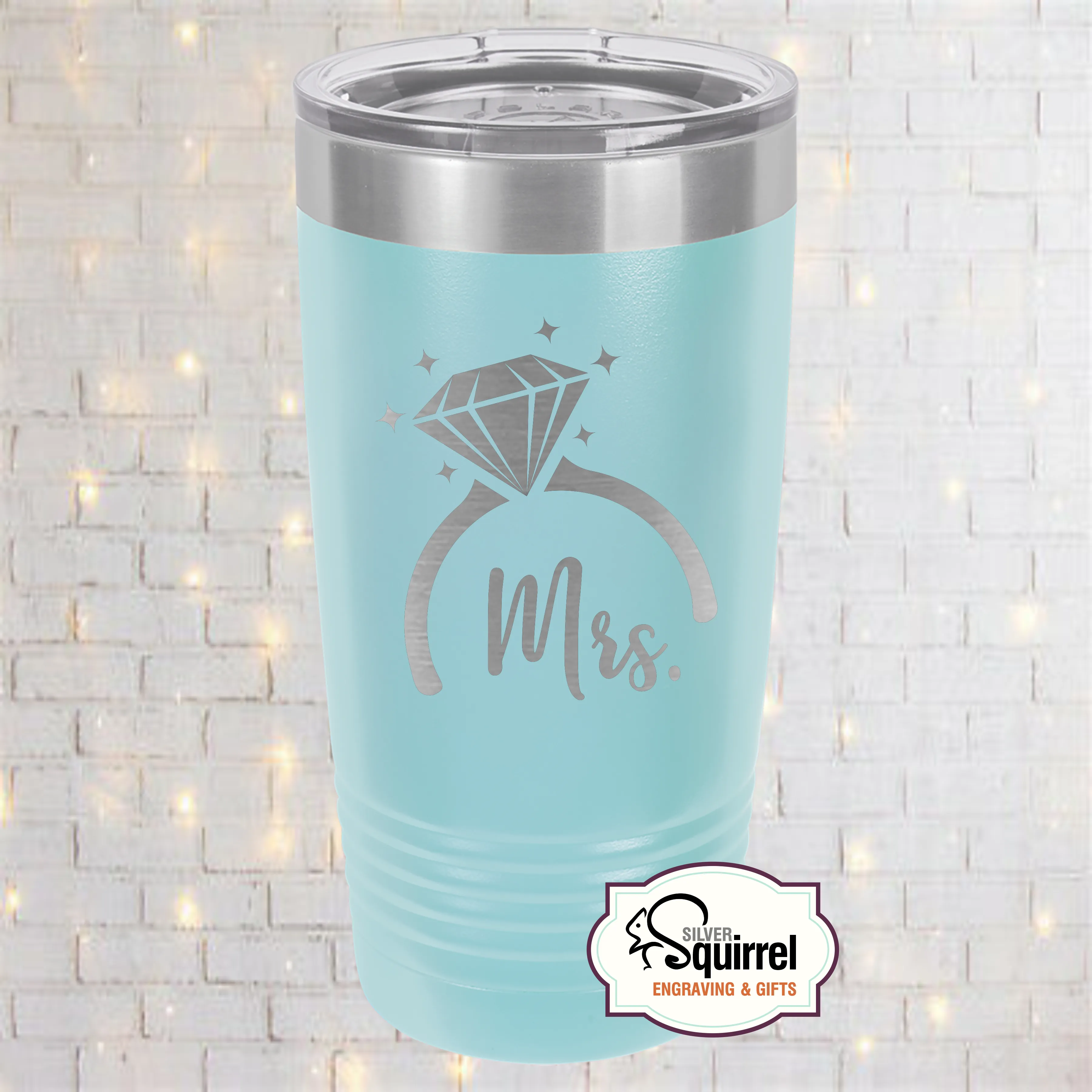 Insulated Tumbler {Mrs. Diamond Ring}