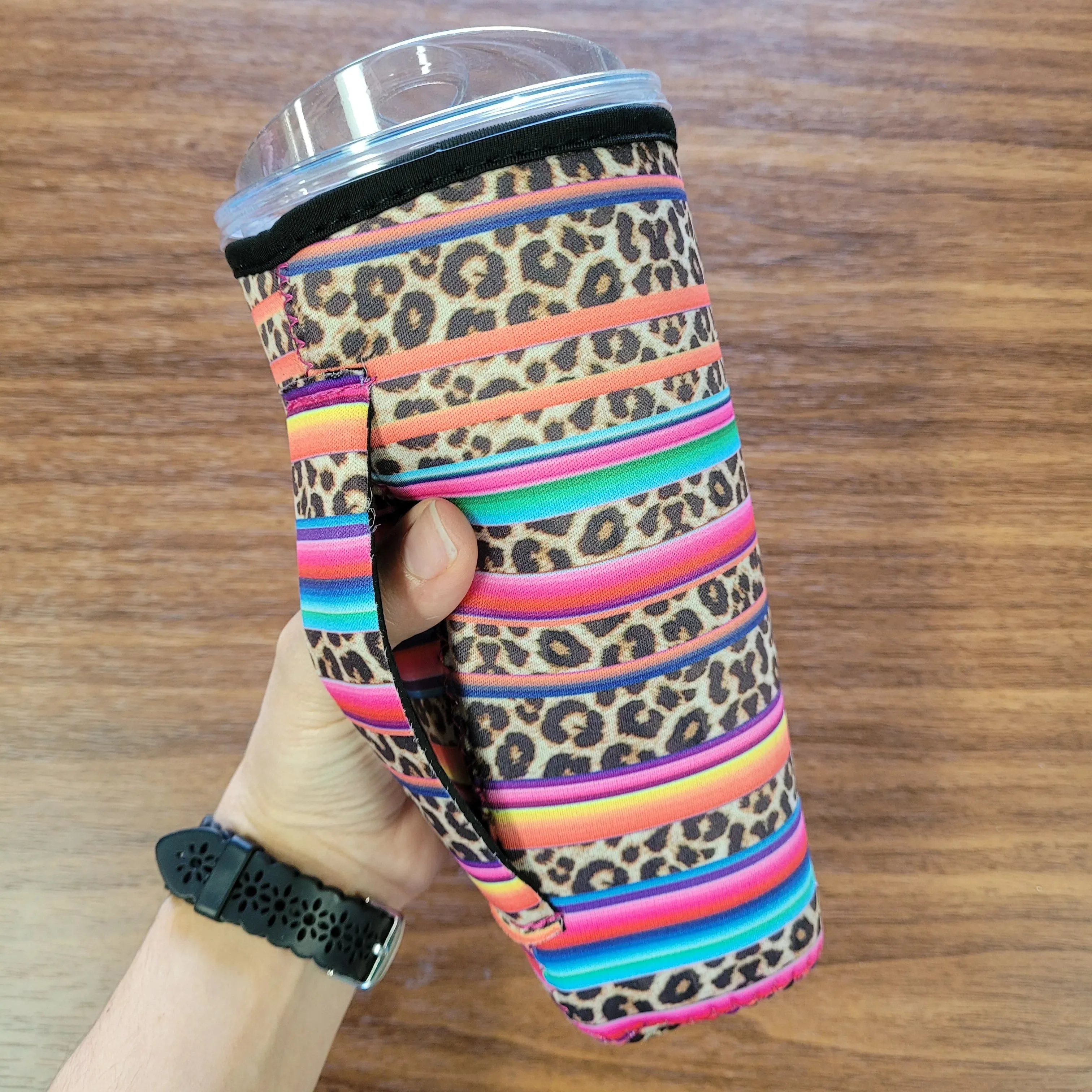 Jumbo Coffee Coozie w Handle