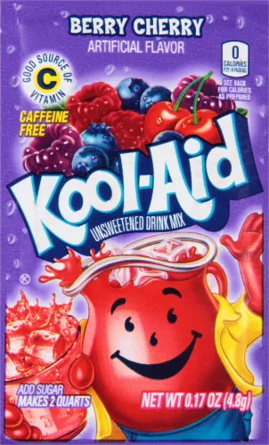 Kool Aid Berry Cherry Unsweetened Drink Mix 0.17oz