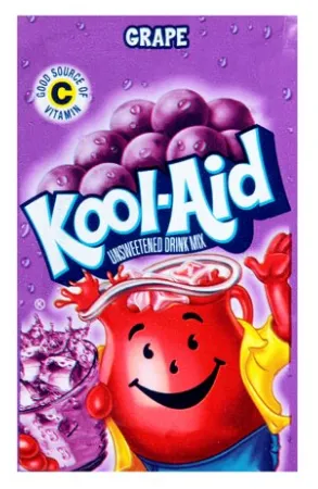 Kool Aid Grape Unsweetened Drink Mix 0.14oz