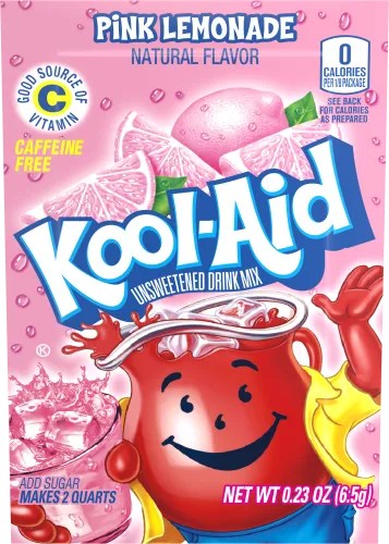 Kool Aid Pink Lemonade Unsweetened Drink Mix 0.23oz