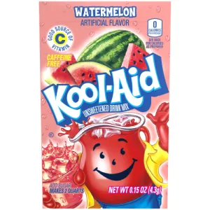 Kool Aid Watermelon Unsweetened Drink Mix 0.15oz