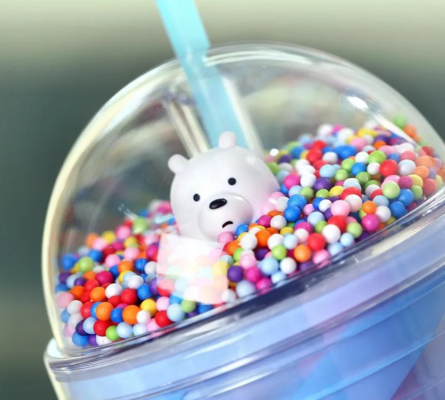 Miniso We Bare Bears Tumbler