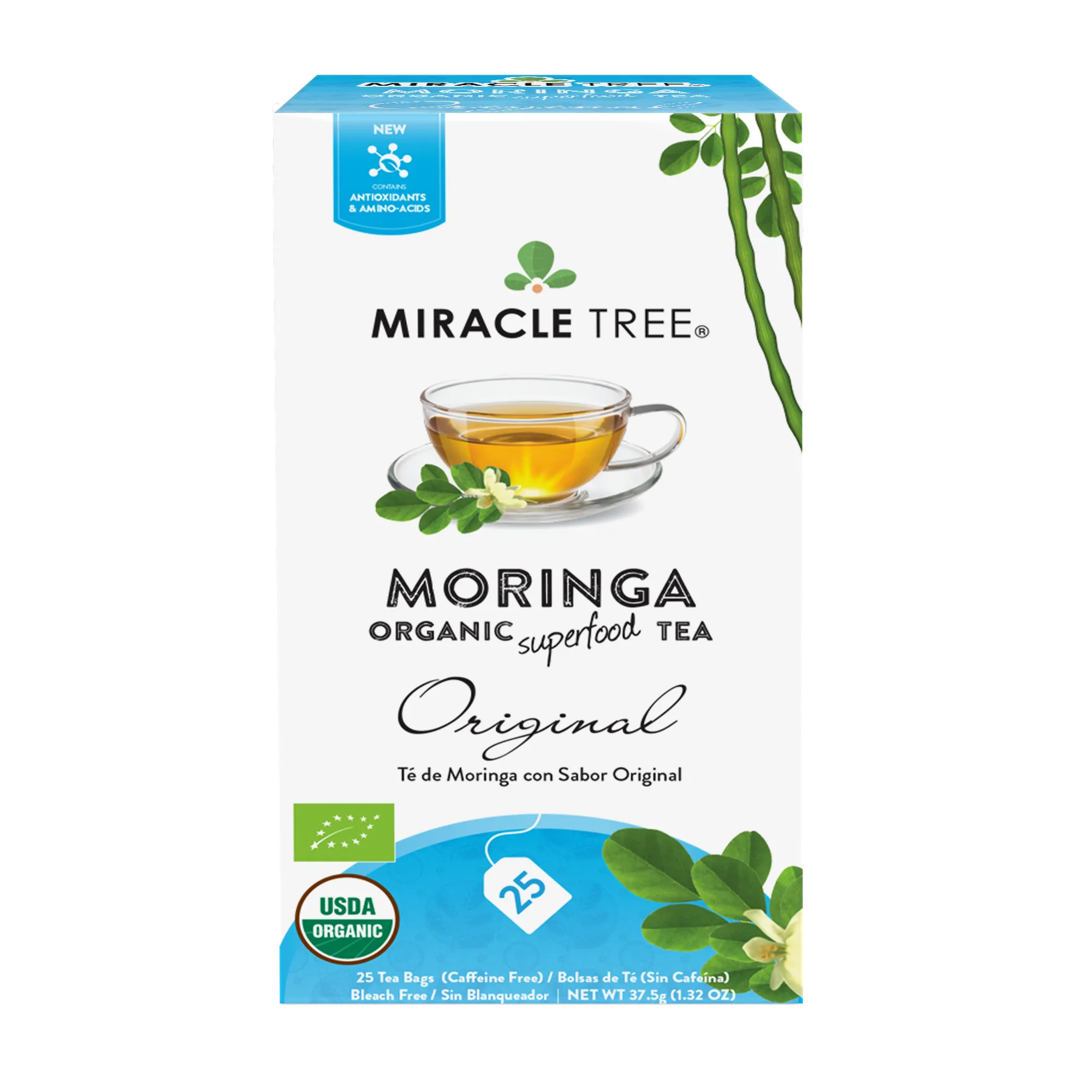 Miracle Tree's Organic Moringa Tea, Original