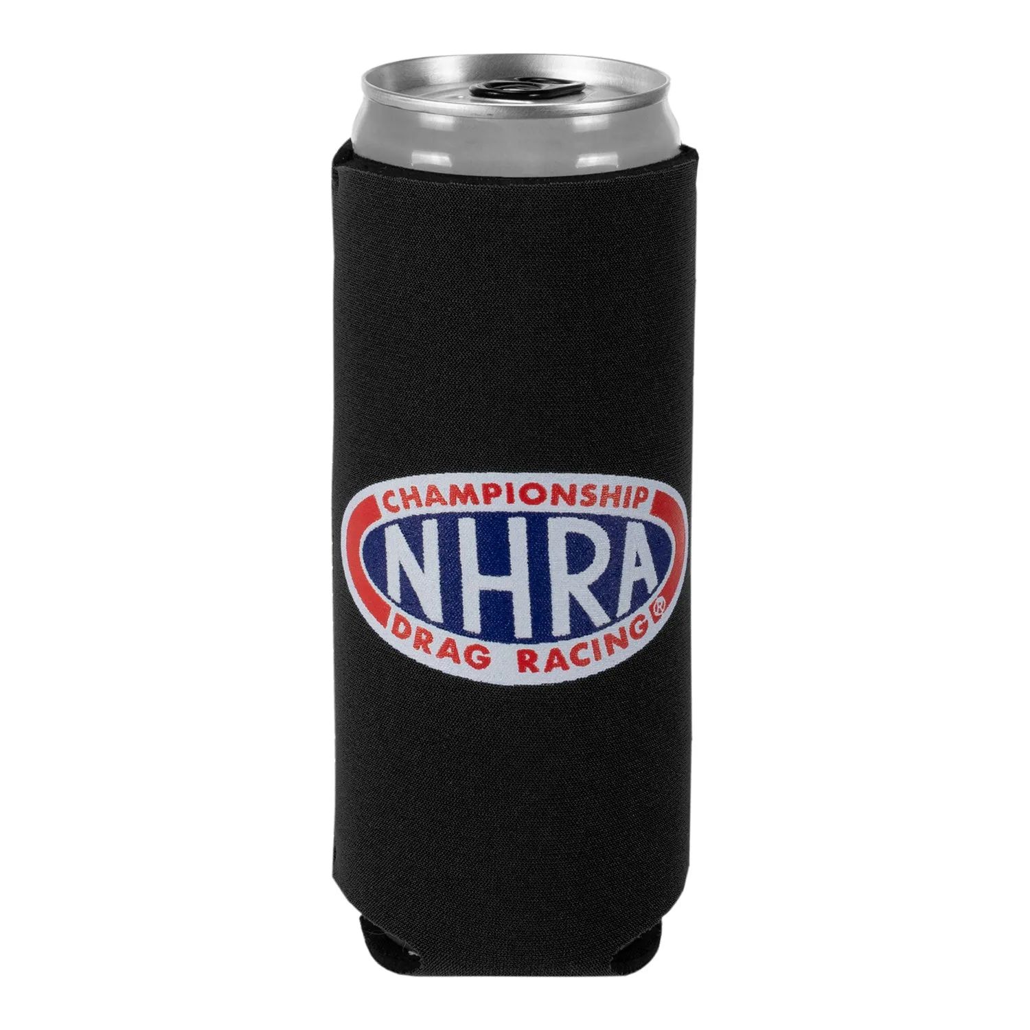 NHRA Logo Slim Can Cooler