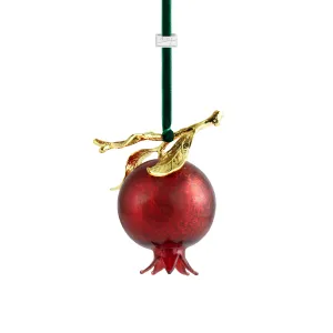 Pomegranate Glass Ornament