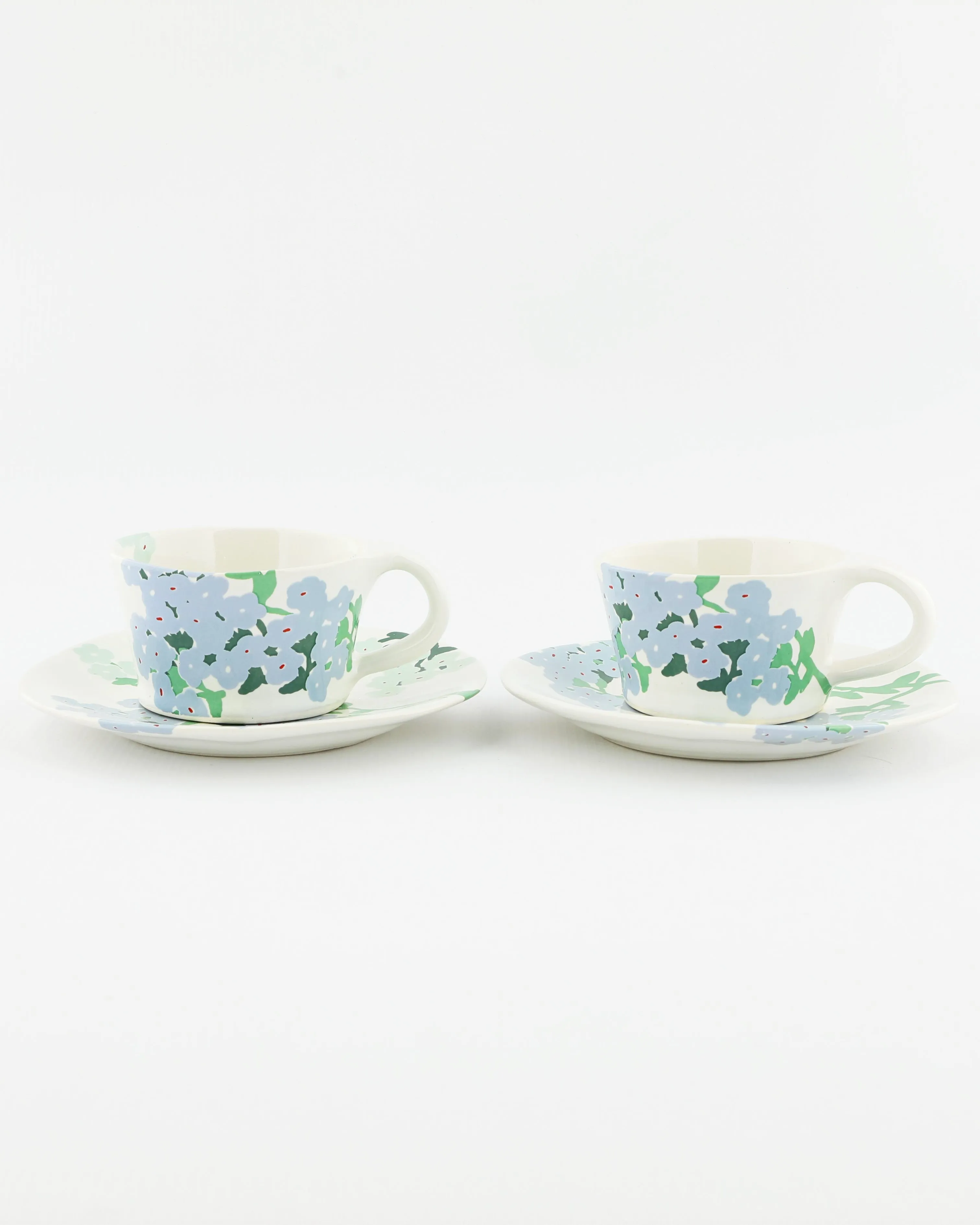 Set of 2 Cups & Saucers