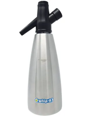 Soda Siphon Stainless Steel 1 Liter (32oz)