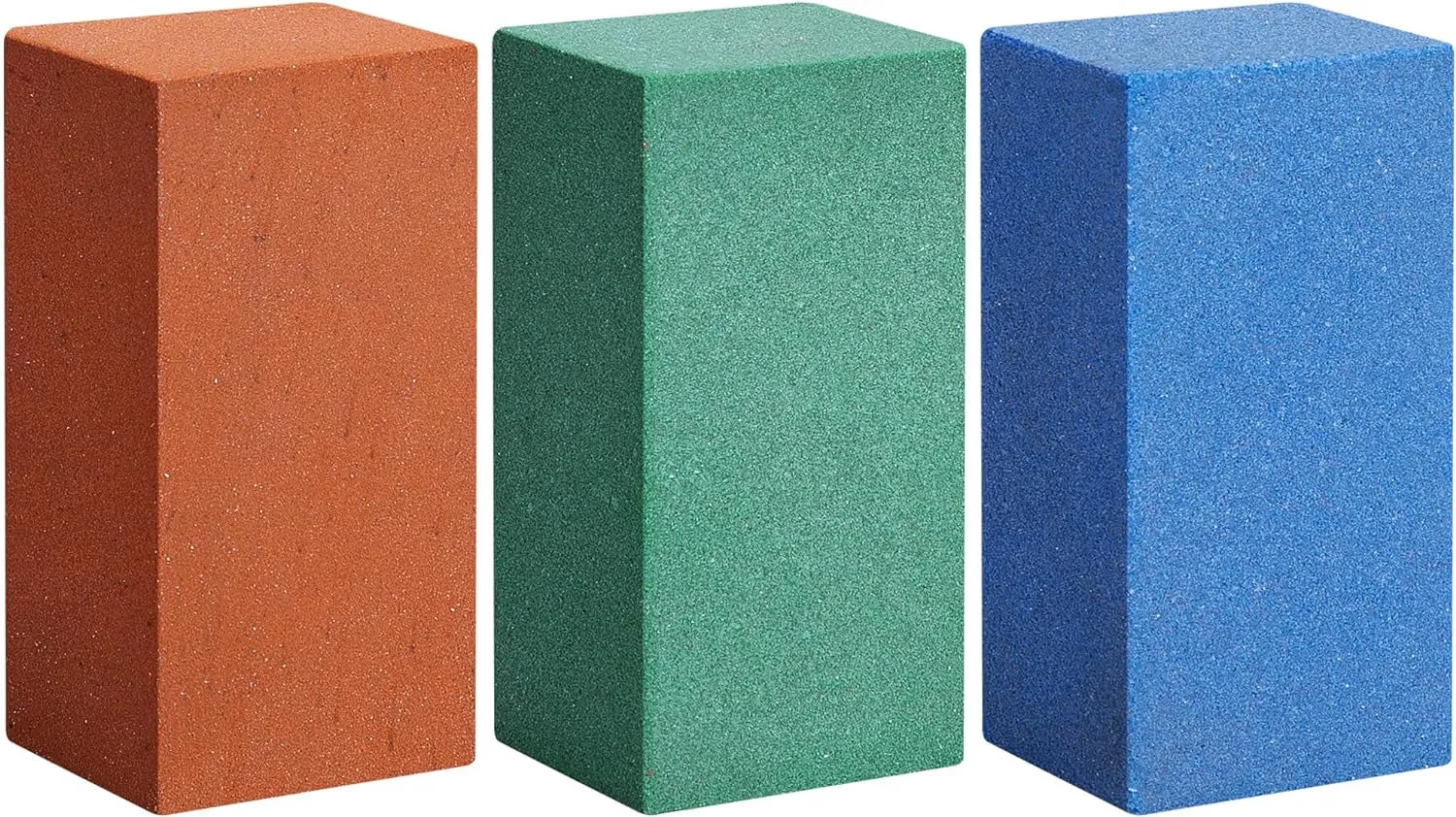 Spring 3 Pcs Gummy Rubber Abrasive Stone- Edge Grinding Rubber Block Stone