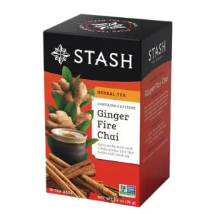 Stash Ginger Fire Chai Tea 18ct