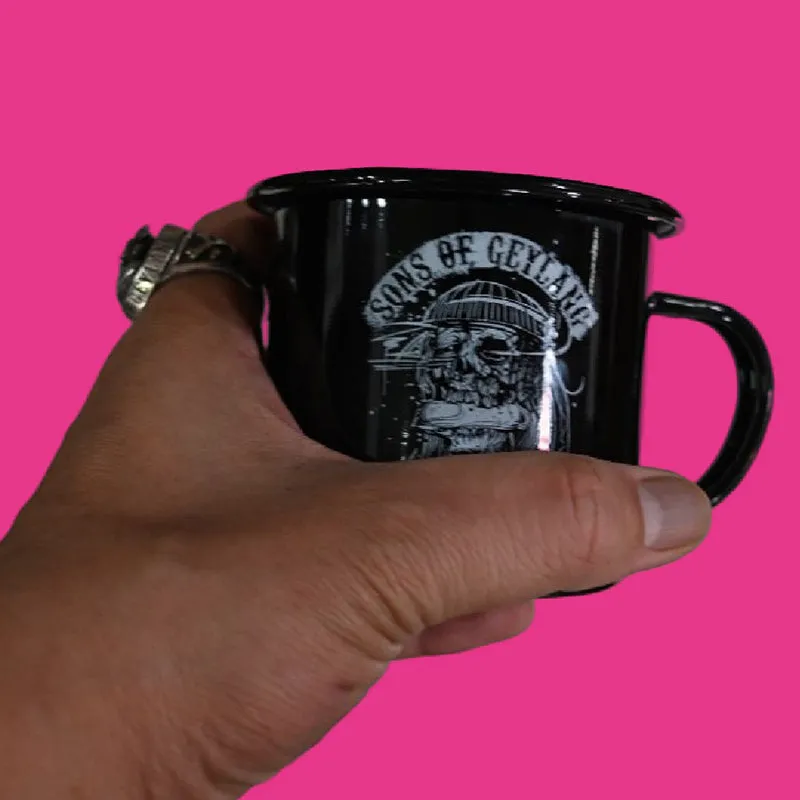 The Panic Room - Sons Of Geylang, Enamel Mug