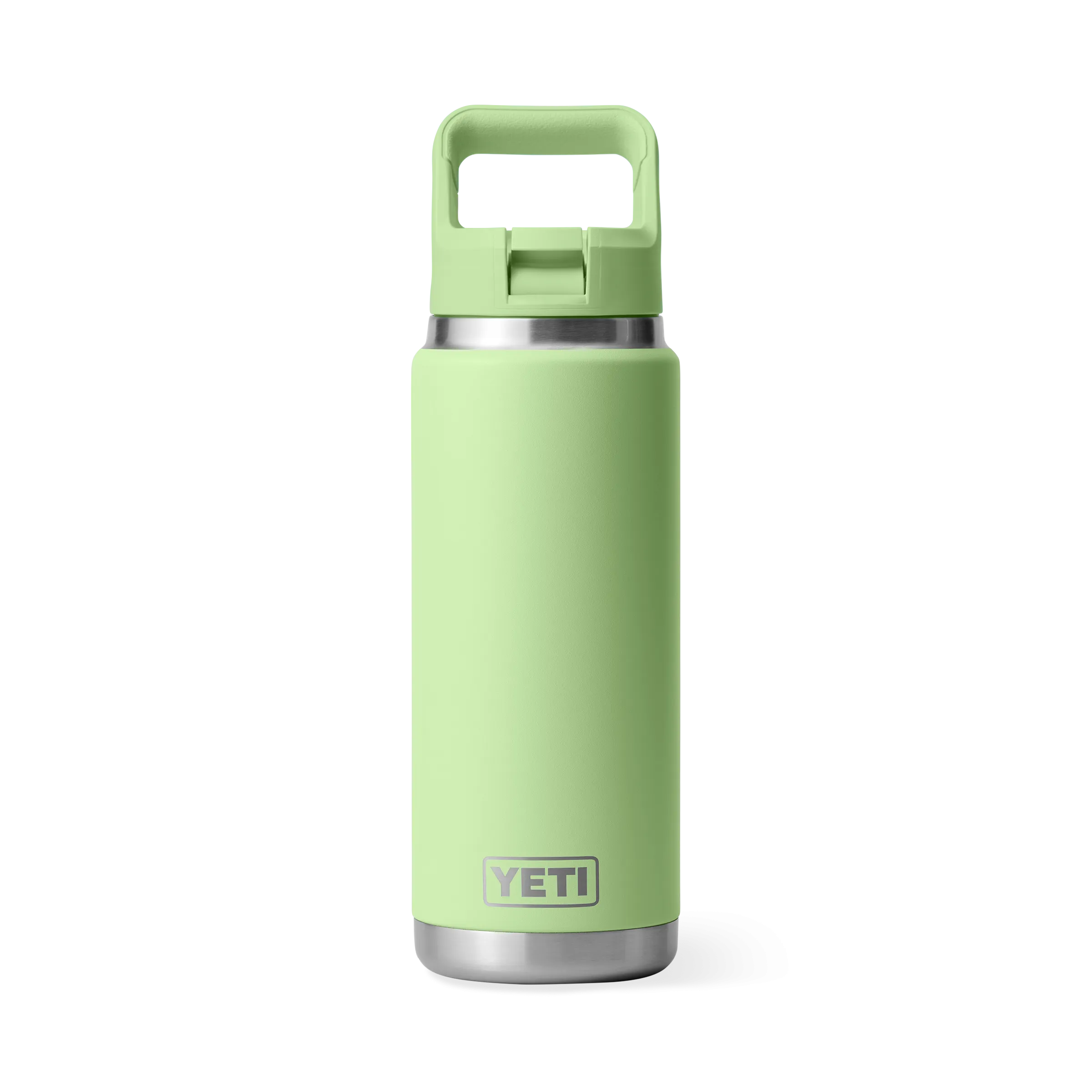 Yeti Rambler 26oz/769ml Bottle with Colour Match Straw Cap - Key Lime